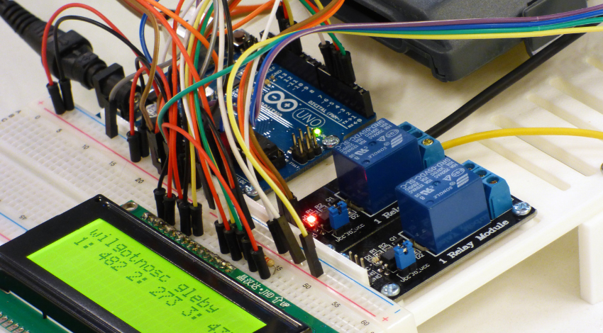 Running TOS Bussard Scoops with Arduino