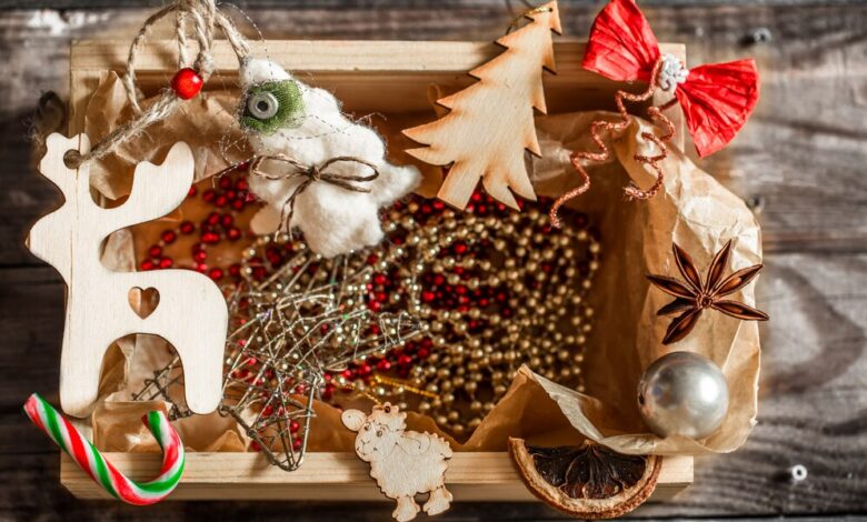 Wooden Christmas Decorations