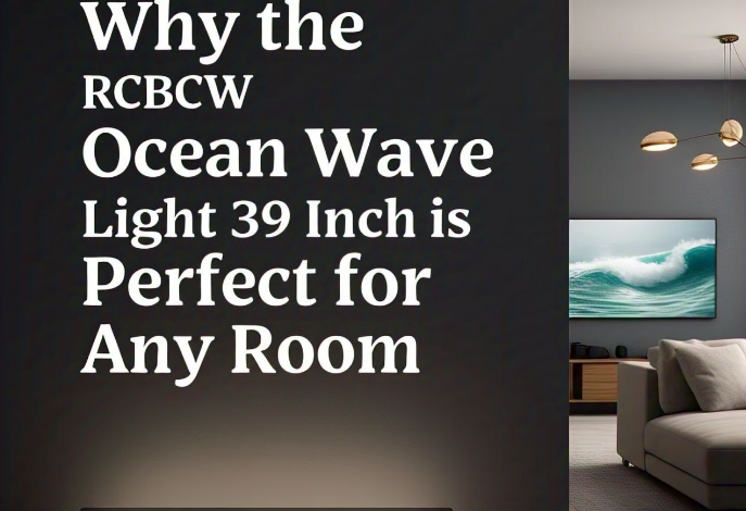 RCBCW Ocean Wave Light 39 Inch