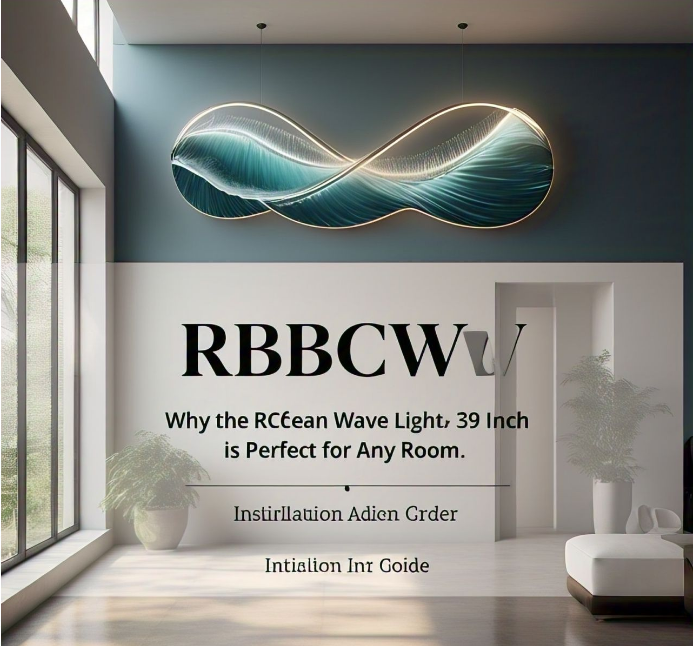 How to Set Up and Use Your RCBCW Ocean Wave Light 39 Inch