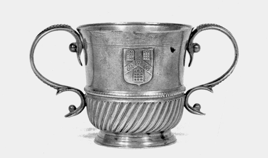 A Peek into the History of Brooks Lexington VA Pewter Handled Cup Vintage