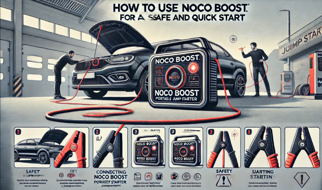 How to Use NOCO Boost for a Safe and Quick Jump Start