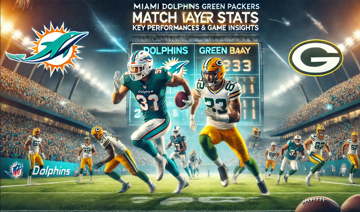 Miami Dolphins vs Green Bay Packers Match Player Stats