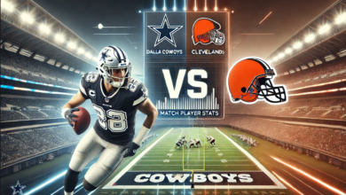 Dallas Cowboys vs Cleveland Browns Match Player Stats