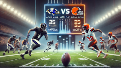 Baltimore Ravens vs Cleveland Browns Match Player Stats