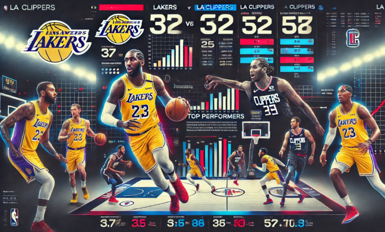 Lakers vs LA Clippers Match Player Stats
