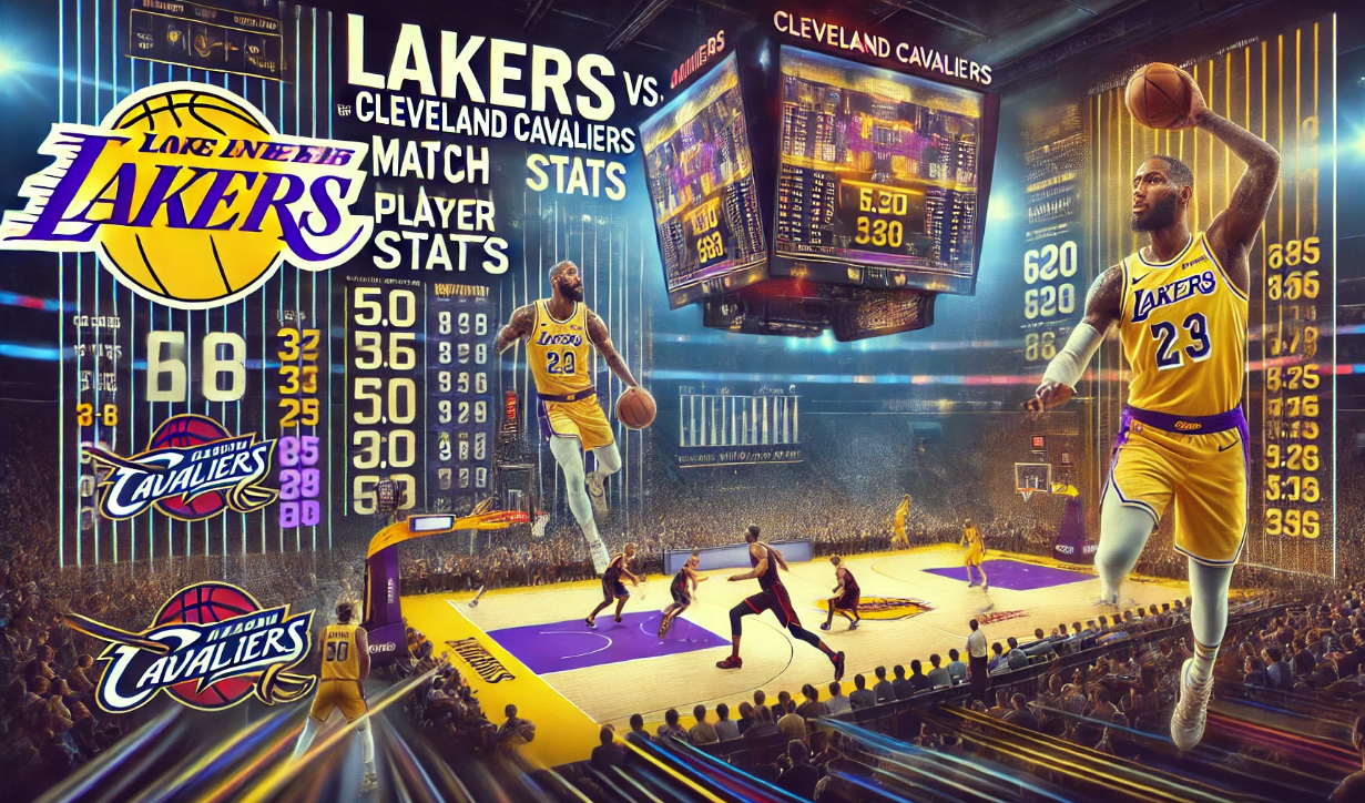 Lakers vs. Cleveland Cavaliers Match Player Stats