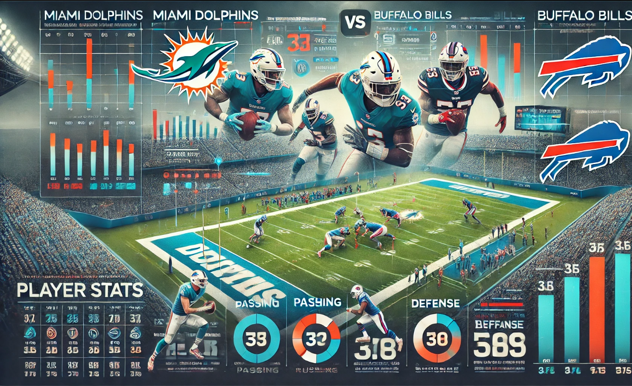 Miami Dolphins vs Buffalo Bills Match Player Stats