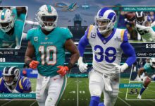 Miami Dolphins vs Los Angeles Rams Match Player Stats